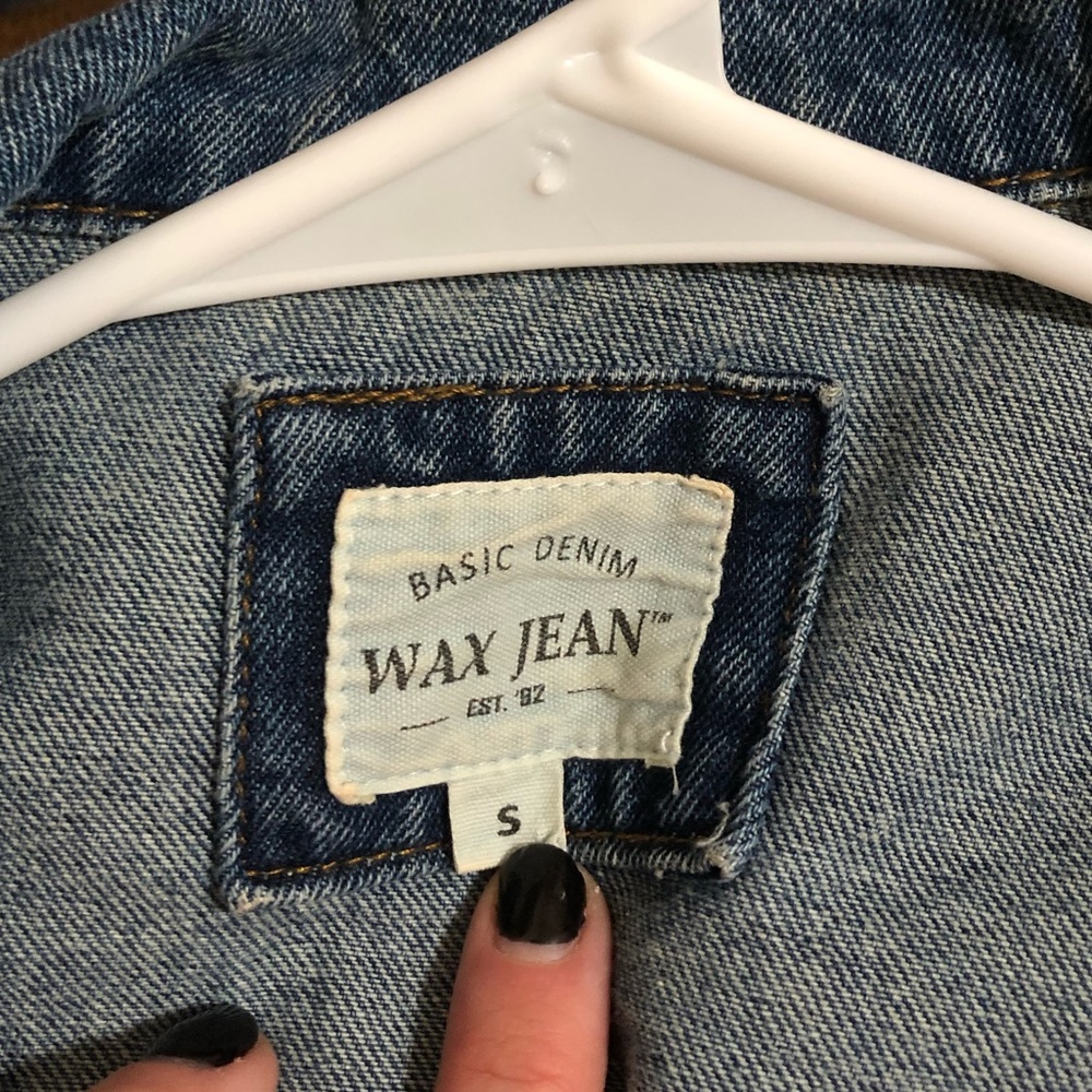 Embroidered Denim Jacket - Picture 3 of 3